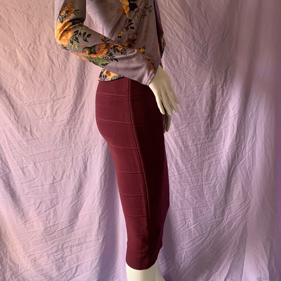 BCBG Max Azria Herve Leger Body Con Pencil Skirt - Picture 6 of 6